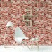 Декоративна 3D панель 700х770х4мм Червоно-біла цегла (341) SW-00000533
