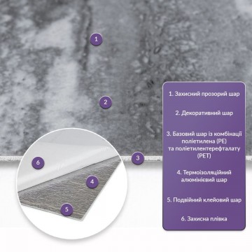 Самоклеюча стінова PET плитка 600х300х2мм SW-00002326