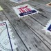 Самоклеюча 3D панель 700х700х4мм Поштові марки (091) SW-00001152