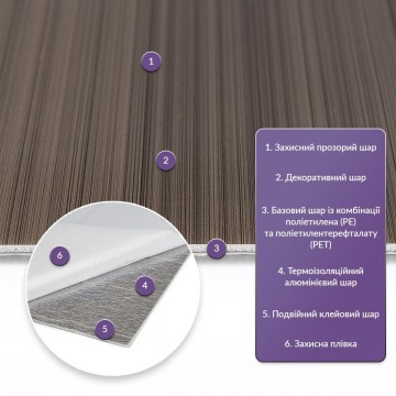 Самоклеюча стінова PET плитка 600х300х2мм SW-00002304