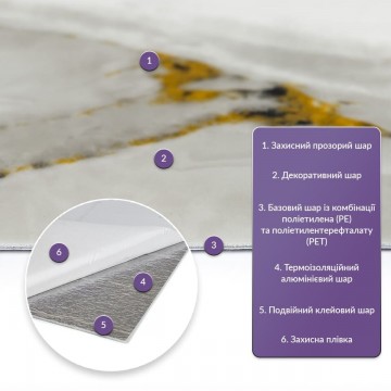 Самоклеюча стінова PET плитка 600х300х2мм SW-00002332