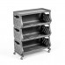 Стелаж універсальний для зберігання триярусний 60х30х77см SW-00002259