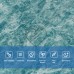 Декоративна 3D панель самоклейка 700х700х4мм Морська мармурова плитка (362) SW-00000530