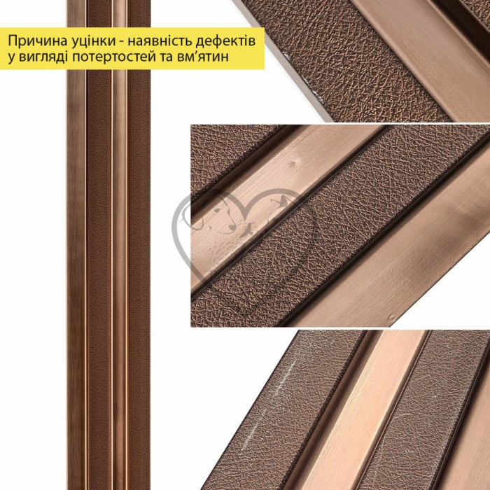 Рейка декоративная PS 2900х117х20мм Под коричневую кожу с бронзой SW-00002147- Рейка декоративная PS 2900х117х20мм Под коричневую кожу с бронзой SW-00002147-